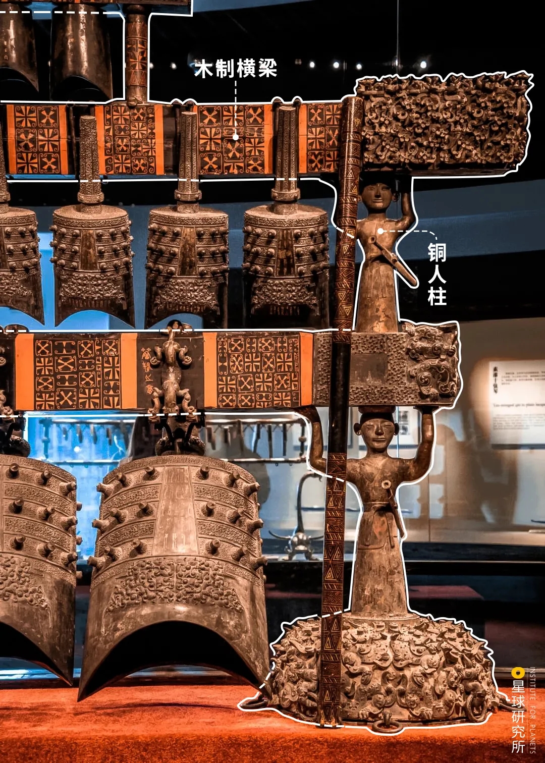 隨州曾侯乙鐘架 隨州曾侯乙鐘架